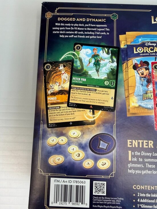 Disney Lorcana Mickey Mouse Pirate Captain Promo Glimmer  Disney Lorcana Trading Card Game Starter Pirate Captain Glimmer Promo Collect Ni